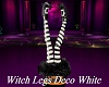 Witch Legs Deco White