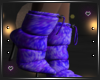 Purple Puffy Boots 2022