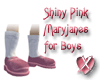 Boy Maryjanes: Pink