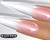 -A- Stiletto Nails White