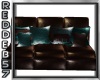 Teal Apt Couch