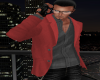 Red Grey Jacket shirt