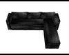 Black Leathered couch