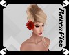 Dark Red Hair Flower V1