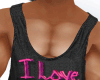 Iove You Top black