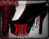 ~X~ChainCorsetBootsRed