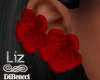 Red Roses Earrings