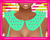 <P>Mint Spiked Collar
