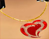 ~R~ Red Heart necklace