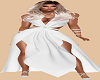 Goddess White Silk Gown