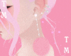 Fluffy Earrings| Pink ~