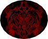 blood dragon rose rug