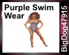 [BD] Purple Swim Wear