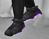 Shoe Black/Purple