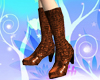 Snakeskin Boots BROWN