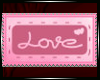 Love Hearts Pink Stamp