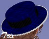 Sapphire Plaid Hat