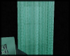 Teal Sheer Curtain ~