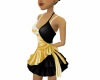Gold/Black Dance Dress