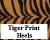 Tiger Print Heels
