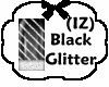 (IZ) Glam Glitter Black