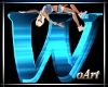 Letter W With Pose 