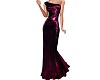 *Wine Holiday Gown*