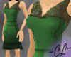 Ava Dress Emerald Green