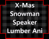 Snowman Speaker Animated