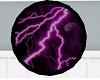 purple lightning rug