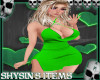 Green Halter Dress
