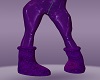 Boujee Purple Boots