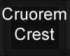 Cruorem crest