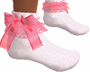 White Socks Pink Bows