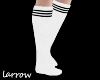 Black/White Knee Socks