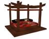 Oriental Teak Swing Bed