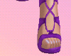 Strappy Violet Heels X