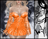 SG Izzie Orange Dress