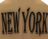 NEW YORK BACK TAT M