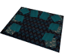 Friends Gather Rug-Teal