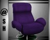 @sh* Purple padded chair