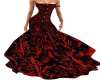 red&black gown