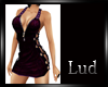 [Lud]Purple Snake Dress