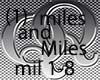 (1 ) Miles and Miles