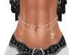 GOLD 'S' BELLY CHAIN