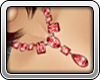 Diamond necklace [red]