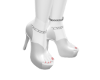 White heels