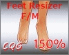 CG: Foot Scaler 150% F/M