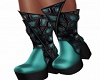 Kylie Boots-Teal
