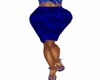 Lana blue skirt